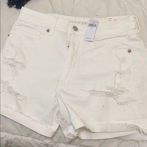 High rise American eagle mom shorts